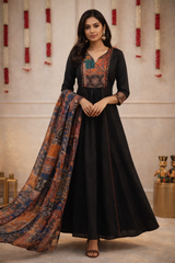 Premium cotton dress, 3 Pieces set
