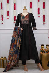 Premium cotton dress, 3 Pieces set